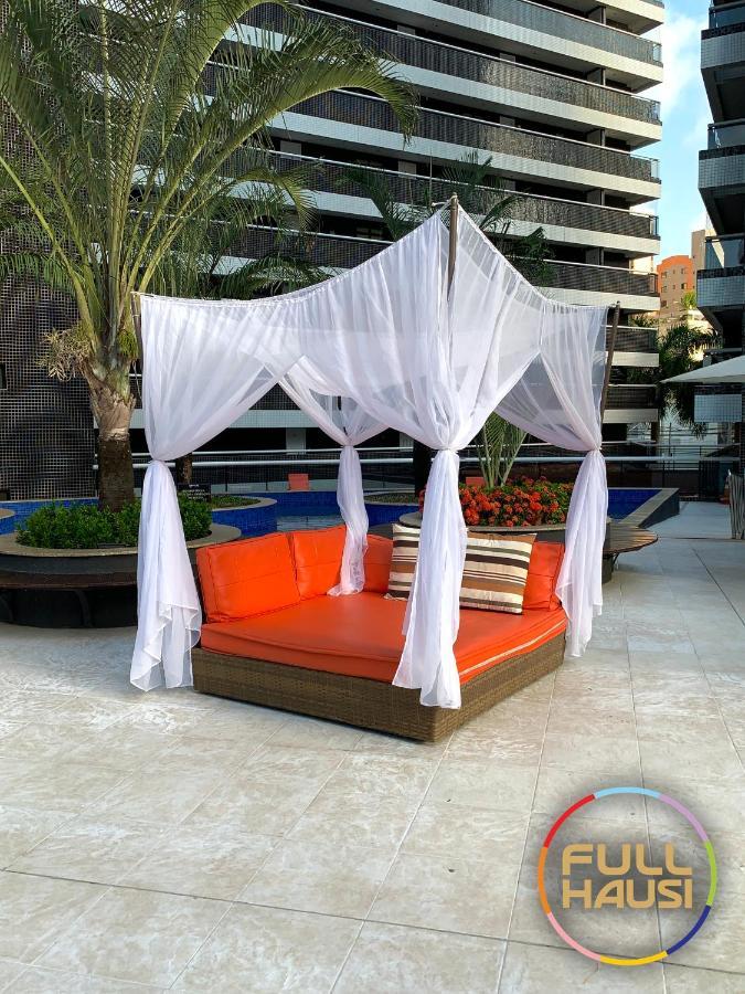 Landscape Flat Alto Padrao Condominio Na Beira Mar Форталеза Екстер'єр фото
